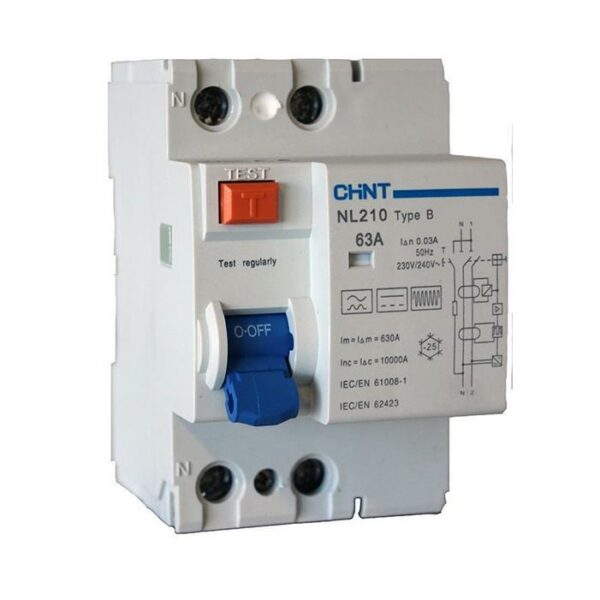 Erdschlussschalter Typ B - 40A / 30mA - 1 + N (2-polig)