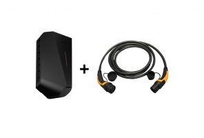 Easee Ladebox mit Ladekabel 3-Phasen 32A Ladestation Elektroauto aufladen Elektroauto zu Hause EV Solution