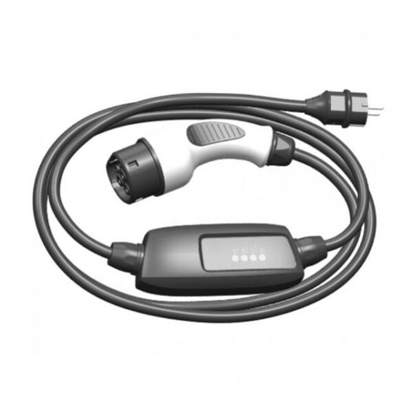 Ladekabel mit Steuerbox 16A Typ 2 für Schuko