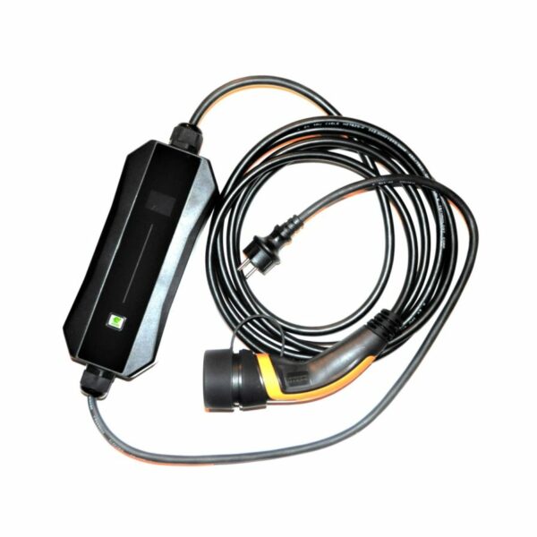 Ladekabel mit einstellbarem Ladestrom typ 1 schuko 6-16A mit Gleichstromschutz